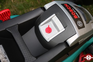 Tondeuse sans fil Rotak 37 LI Bosch © Zone Outillage