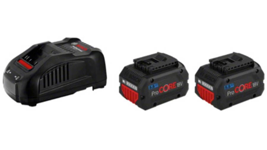 Pack de batteries et chargeur Bosch starter Set 1600A0214C 2 batteries ProCORE18V 5,5Ah + GAL 1880 CV Professional