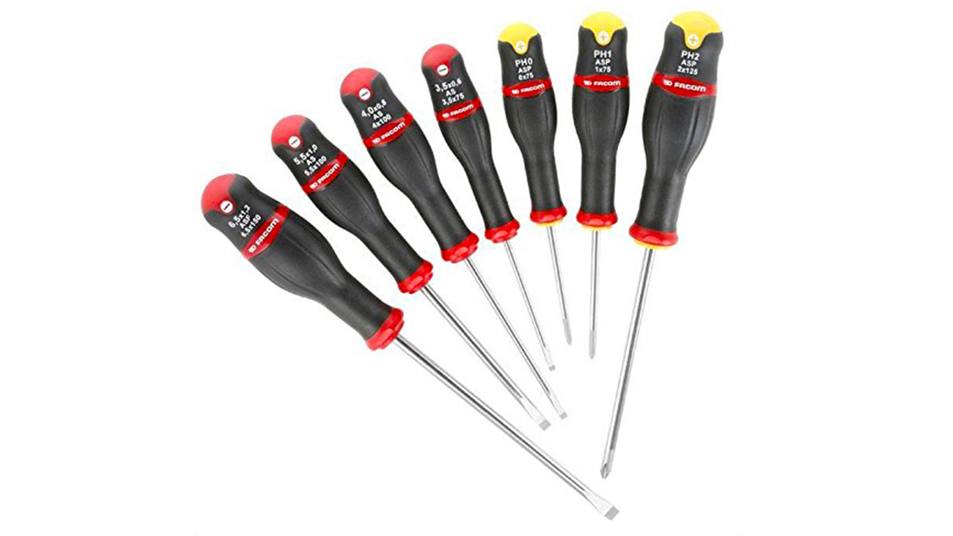 Facom AS.7PG Coffret de 7 tournevis protwist Facom AS.7PG Coffret de 7 tournevis protwist