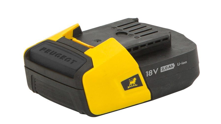 Test complet : Batterie 18 V Peugeot Outillage ENERGYHUB-18V 2,0 Ah - 250601
