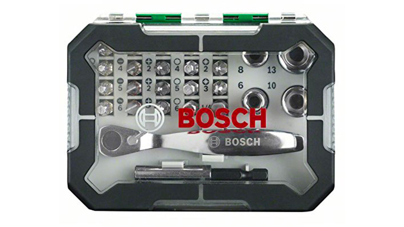 Bosch 2607017322 Coffret d'embouts de vissage et cliquet Bosch 2607017322 Coffret d'embouts de vissage et cliquet