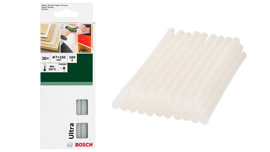 Bosch 2609256D29 Colle thermofusible ultra pour pistolet à colle 7 mm 7 x 150 mm Bosch 2609256D29 Colle thermofusible ultra pour pistolet à colle 7 mm 7 x 150 mm