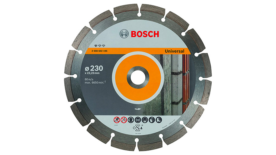 Bosch 2608602195 Disque à tronçonner diamanté standard for universal 230 x 22,23 x 2,5 x 10 mm prix pas cher