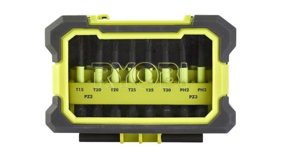 Coffret embouts de vissage Impact 10 accessoires Ryobi 4892210149084 Coffret embouts de vissage Impact 10 accessoires Ryobi 4892210149084