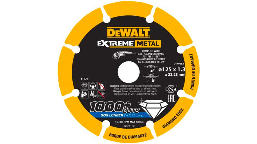 avis et prix Disque diamant DEWALT EXTREME METAL 125 mm avis et prix Disque diamant DEWALT EXTREME METAL 125 mm