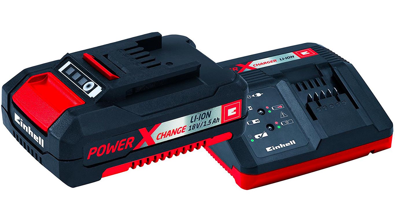 Einhell pack batterie du système Power X-Change Li-Ion, 18 V, 1.5 Ah Einhell pack batterie du système Power X-Change Li-Ion, 18 V, 1.5 Ah