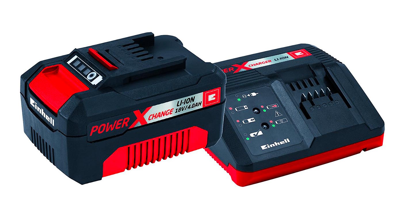 Einhell pack batterie du système Power X-Change Li-Ion, 18 V, 4.0 Ah Einhell pack batterie du système Power X-Change Li-Ion, 18 V, 4.0 Ah