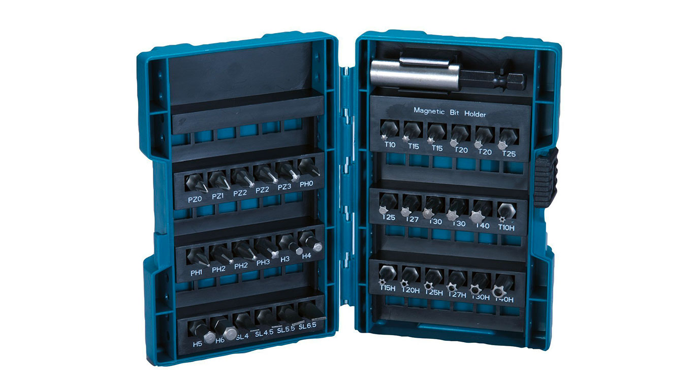 Makita B-28606 Assortiment d'embouts 37 pieces Makita B-28606 Assortiment d'embouts 37 pieces