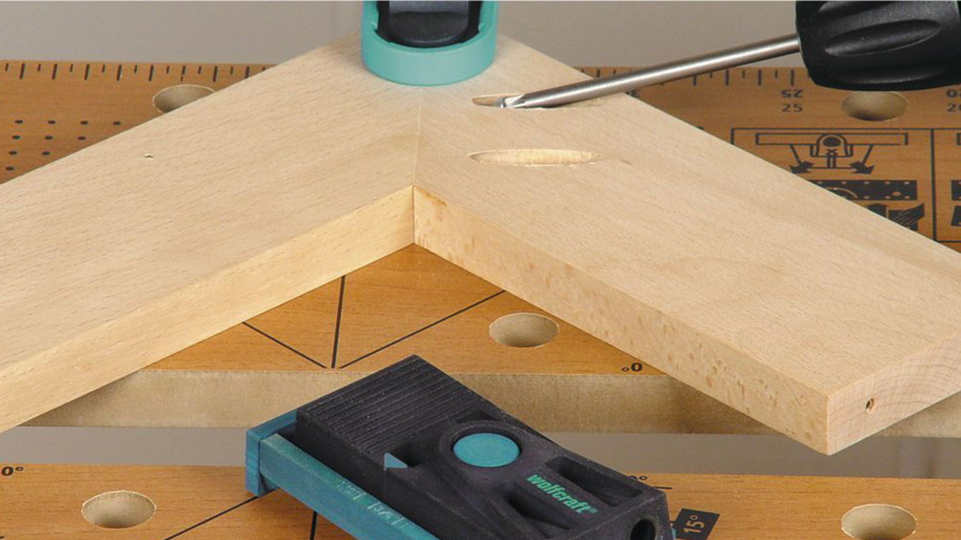 Mallette assemblage invisible par vis Wolfcraft 4642000 Mallette assemblage invisible par vis Wolfcraft 4642000