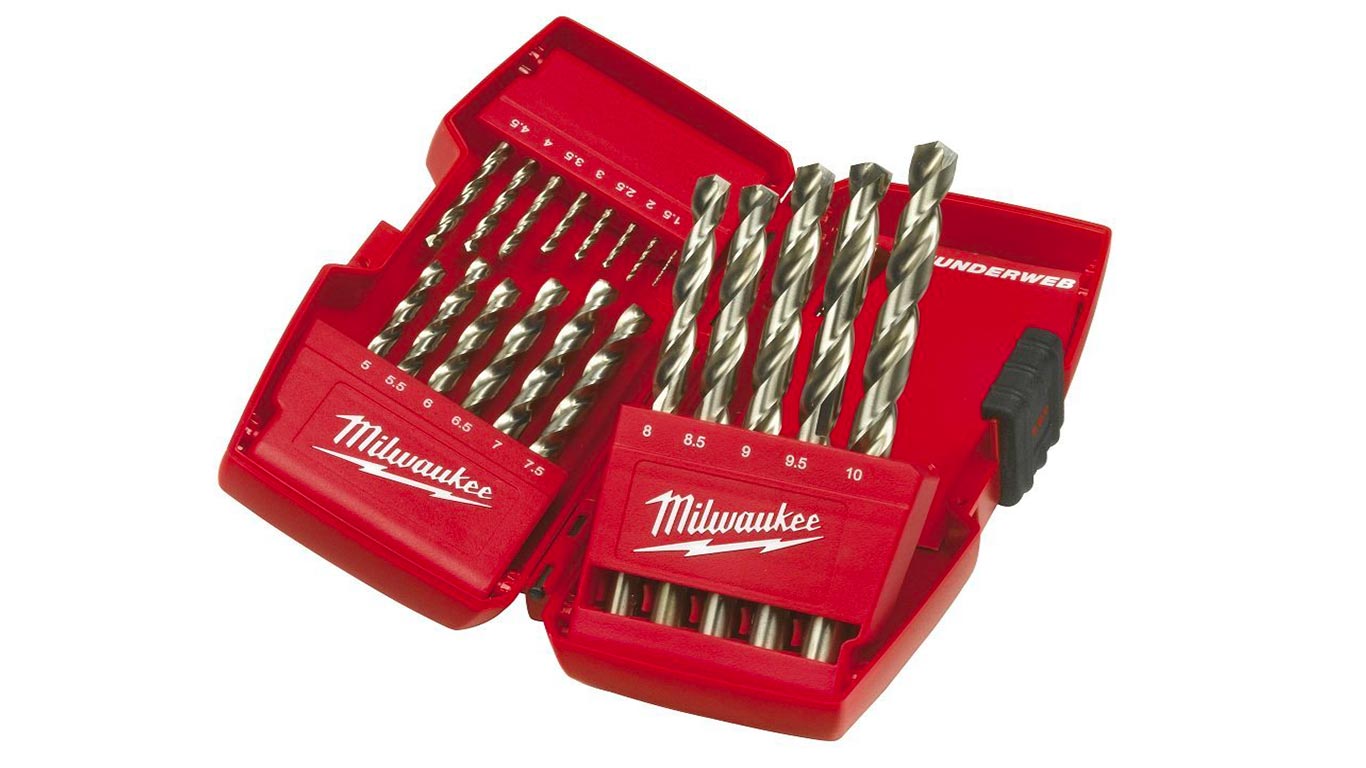 Milwaukee 4932352374 Coffret de 19 forets en acier rapide HSS-G Milwaukee 4932352374 Coffret de 19 forets en acier rapide HSS-G