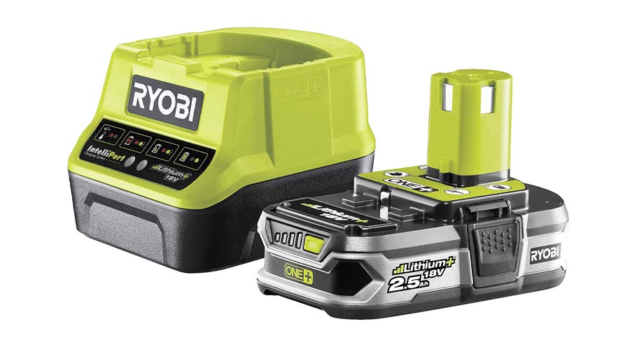 Pack batterie et chargeur 18V 2,5 RC18120-125G Ryobi Pack batterie et chargeur 18V 2,5 RC18120-125G Ryobi
