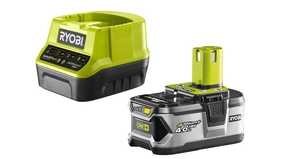 Test, avis et prix : Pack batteries et chargeur RYOBI 18 V 4.0 Ah  RC18120-140