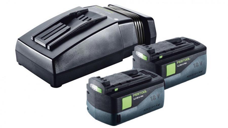 pack batterie et chargeur Festool BP 18 LI AS 18 V 6,2 Ah Airstream pas cher pack batterie et chargeur Festool BP 18 LI AS 18 V 6,2 Ah Airstream pas cher