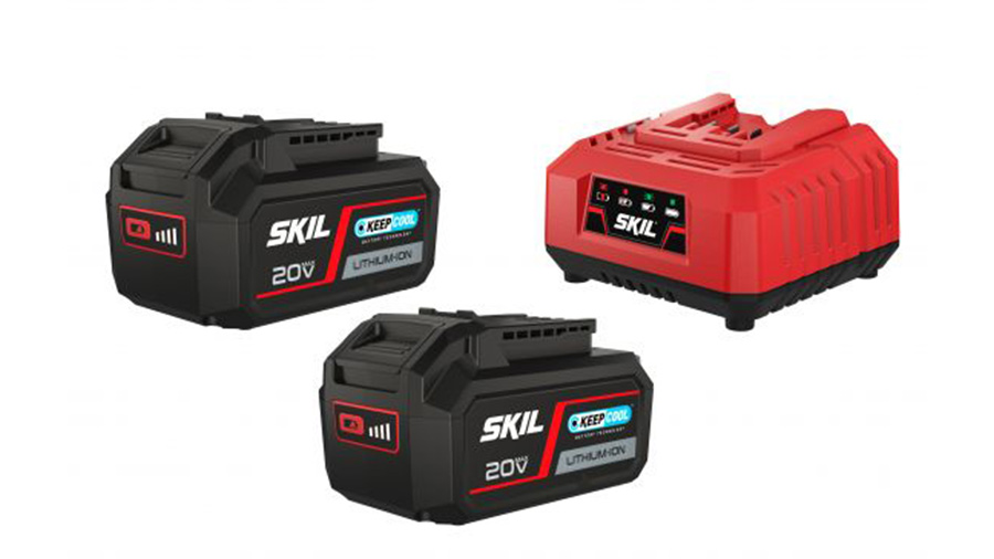 Pack batteries et chargeur 2x 20 V 4,0 Ah SKIL BC1E3112BA Pack batteries et chargeur 2x 20 V 4,0 Ah SKIL BC1E3112BA