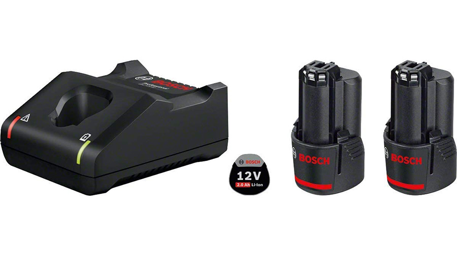 Pack chargeur 2 batteries GBA 12V 2.0Ah + GAL 12V-40 Professional Pack chargeur 2 batteries GBA 12V 2.0Ah + GAL 12V-40 Professional