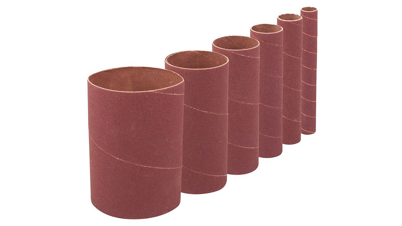 Silverline 275488 6 manchons de ponçage corindon Silverline 275488 6 manchons de ponçage corindon