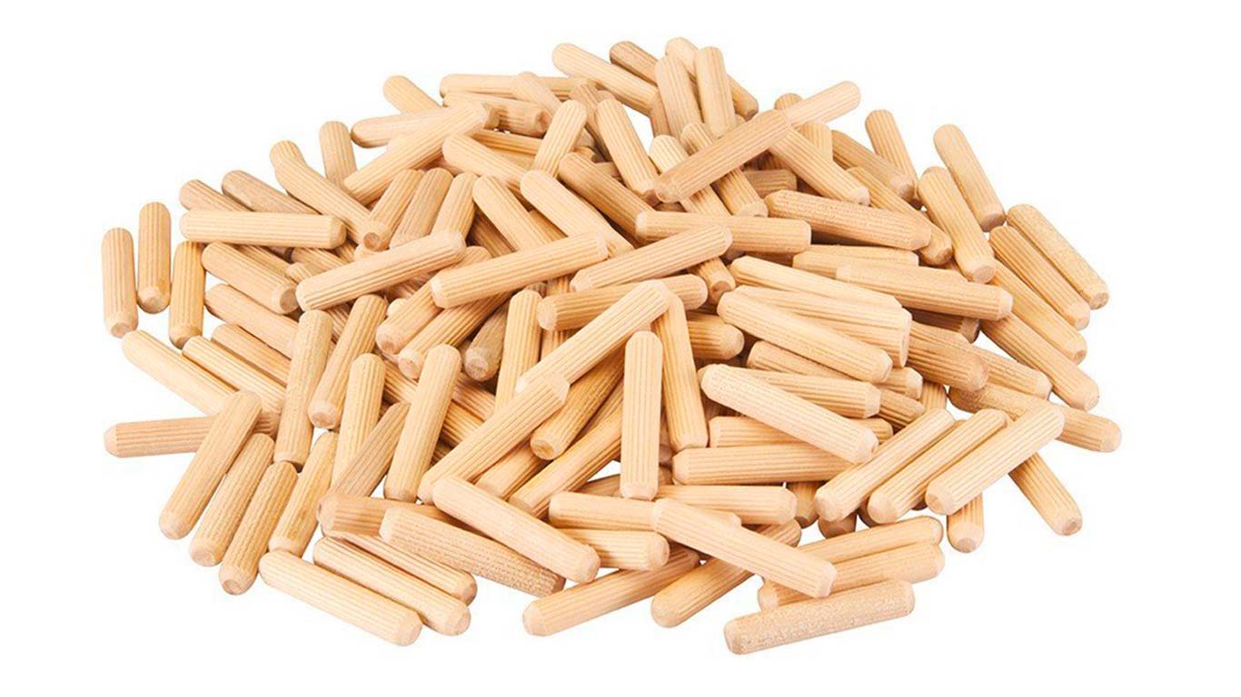 Silverline 868727 Lot de 200 Goujons en bouleau 8 x 40 mm Silverline 868727 Lot de 200 Goujons en bouleau 8 x 40 mm