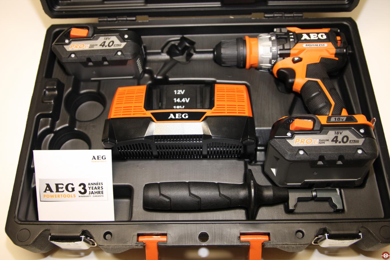 Perceuse visseuse à percussion AEG BSB18CBL Perceuse visseuse à percussion AEG BSB18CBL