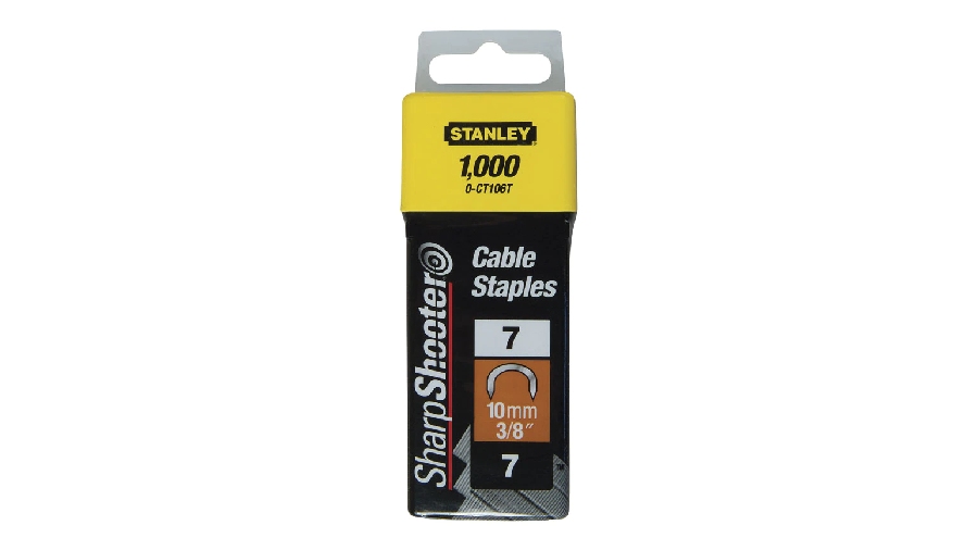 Agrafes Cavaliers 10 mm type 7 Stanley 1-CT106T