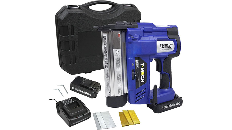 Agrafeuse cloueuse sans fil 24421 T-Mech Agrafeuse cloueuse sans fil 24421 T-Mech