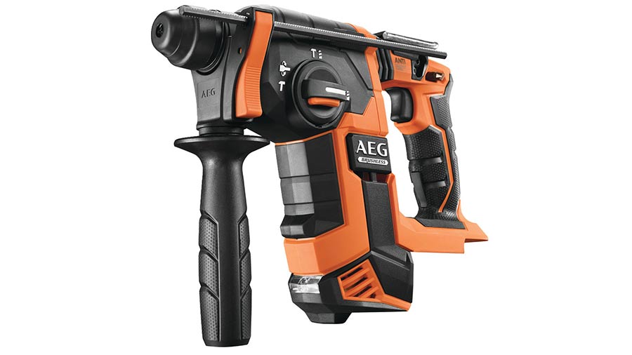 Test complet : Perforateur sans fil SDS-Plus AEG BBH18BL-0 sans batterie, ni chargeur