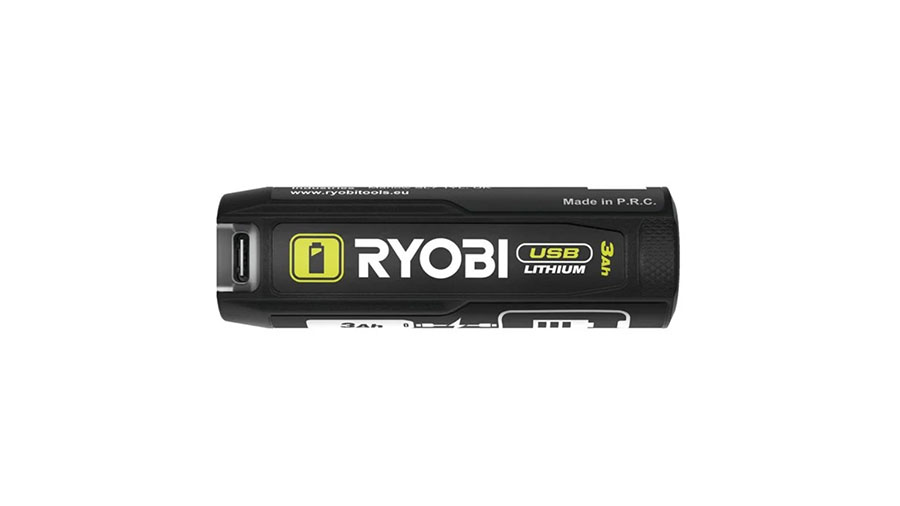 batterie USB Lithium 4V de 3,0 Ah RB4L30 Ryobi batterie USB Lithium 4V de 3,0 Ah RB4L30 Ryobi