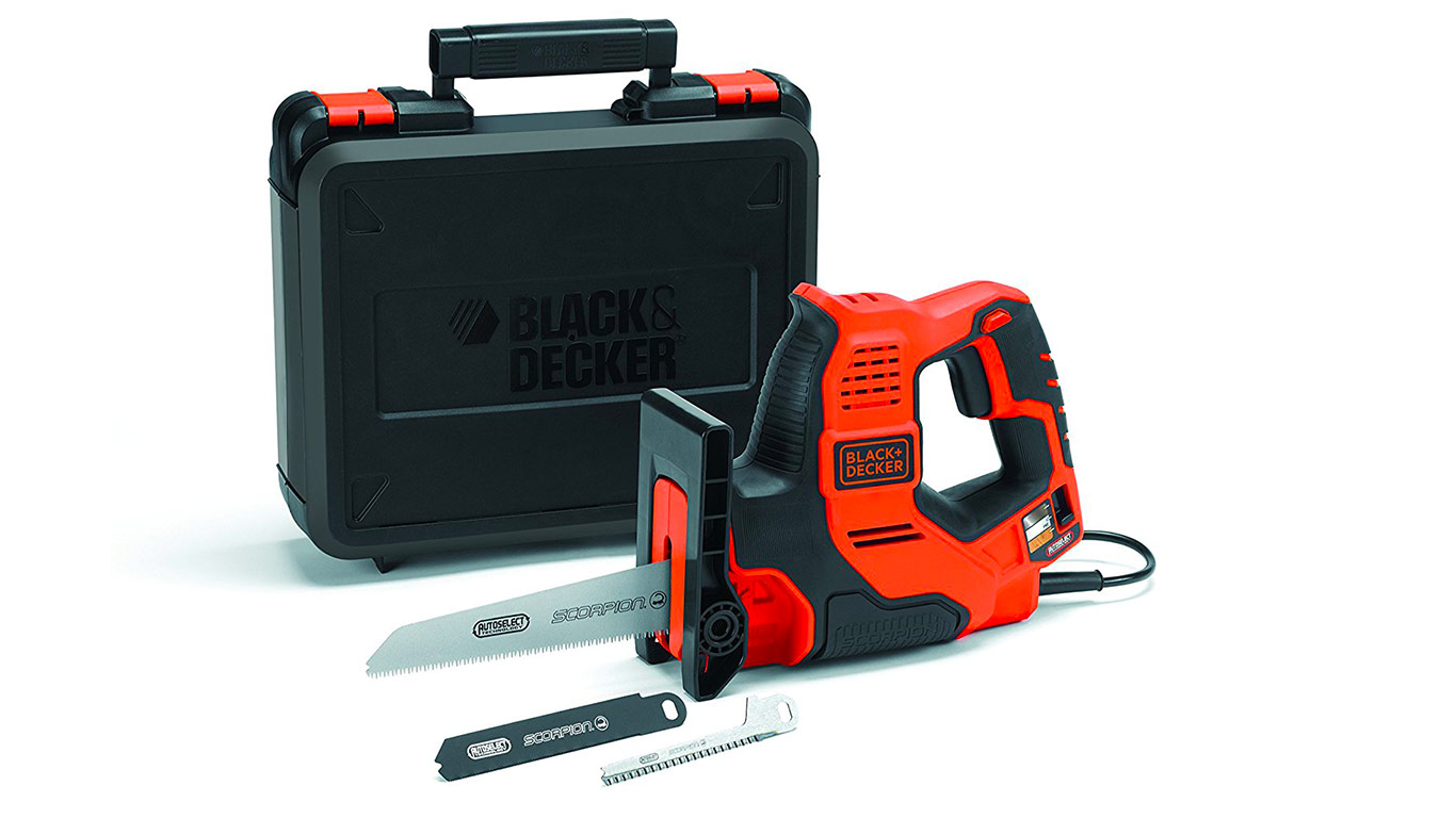 Black + Decker RS890K Scorpion Scie Multi Usages Électrique à fil 500 W Black + Decker RS890K Scorpion Scie Multi Usages Électrique à fil 500 W