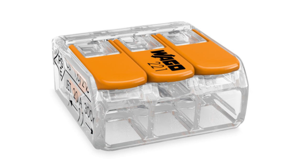 Borne de raccordement compact WAGO 221-413