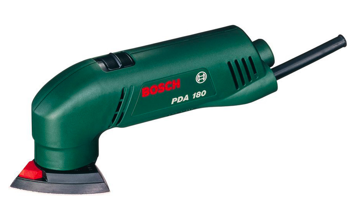 Bosch Ponceuse Delta "Easy" PDA 180 avec 3 feuilles abrasives 0603339003 Bosch Ponceuse Delta "Easy" PDA 180 avec 3 feuilles abrasives 0603339003