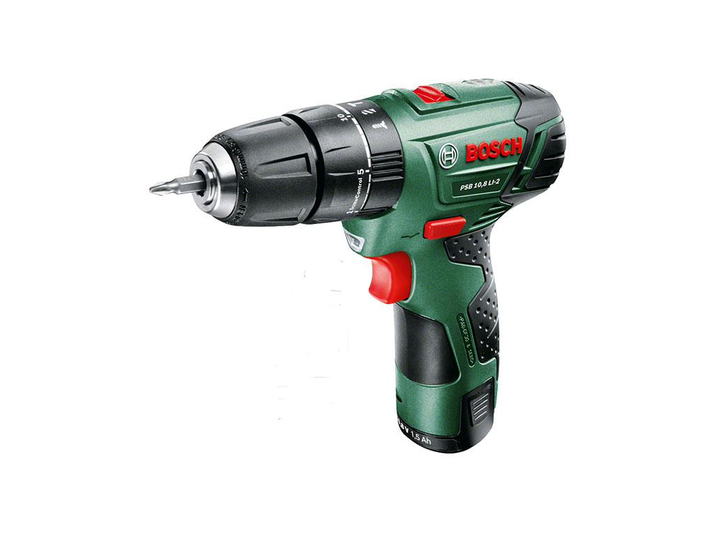 Perceuses-visseuses sans fil à percussion 2 vitesses Lithium-Ion PSB 10,8 LI-2