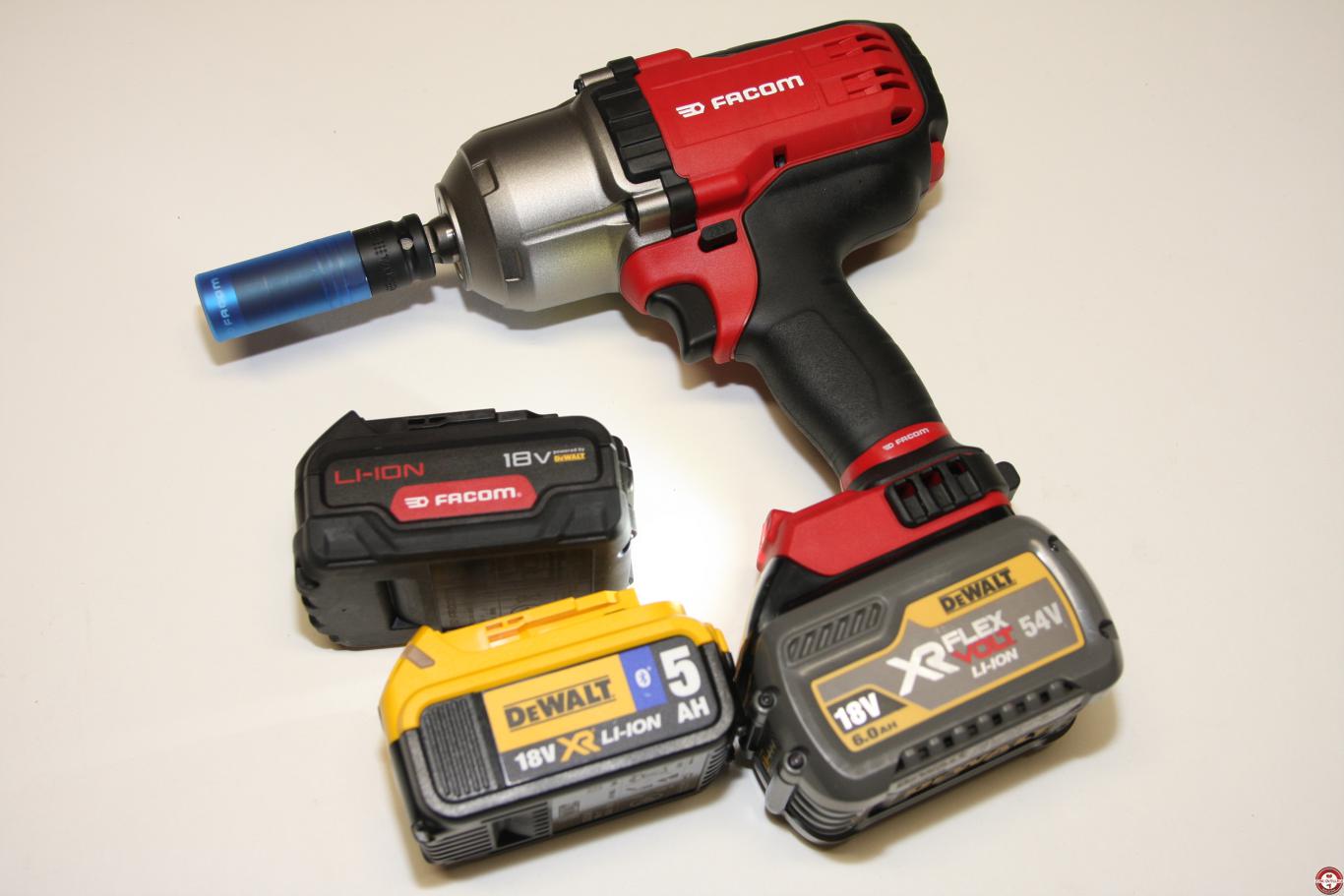 Test de la boulonneuse à chocs Facom CL3.C18S Test de la boulonneuse à chocs Facom CL3.C18S