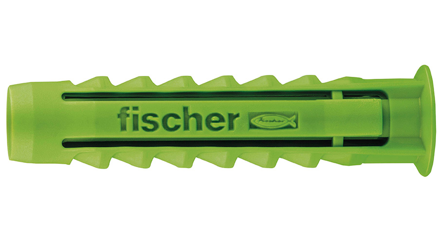 Cheville Fischer à quadruple expansion SX Green 524859 5 x 25 mm boîte de 90