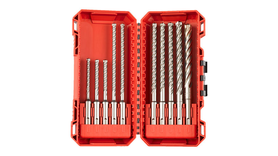 Coffret de 10 forets SDS+ 4 taillants MX4 4932492115 Milwaukee Coffret de 10 forets SDS+ 4 taillants MX4 4932492115 Milwaukee