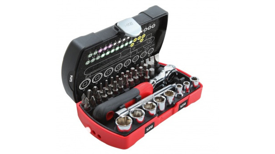 coffret ultra-compact Pocket 73-R40Z Sam outillage coffret ultra-compact Pocket 73-R40Z Sam outillage