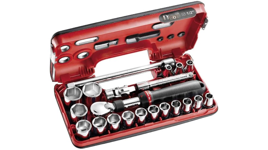 Coffret cliquet extensible 1/2 Facom SXL.DBOX1PB Coffret cliquet extensible 1/2 Facom SXL.DBOX1PB