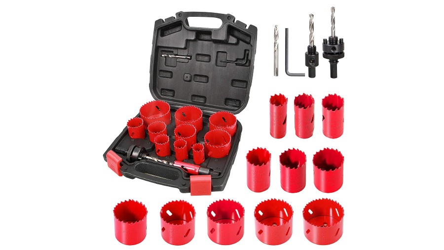 Coffret de scie trépan avec lames de scie HYCHIKA 1854871031 Coffret de scie trépan avec lames de scie HYCHIKA 1854871031