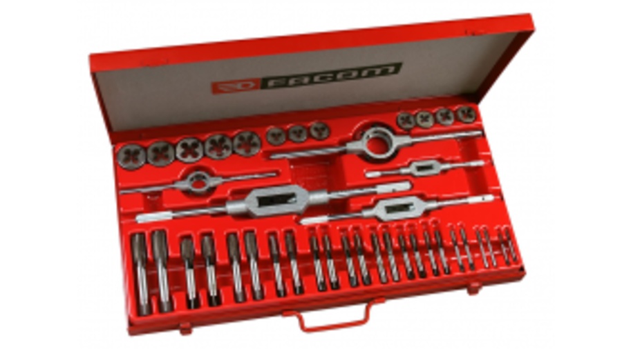 Coffret de tarauds, filières et porte-outils Facom 221.227SJ2