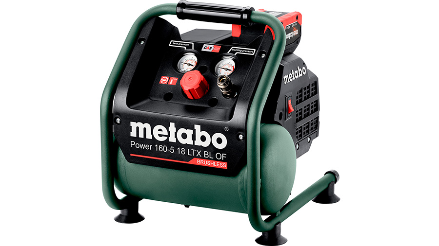 Test complet : Compresseur sans fil Metabo Power 160-5 18 LTX BL OF