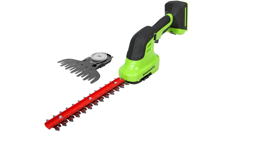coupe-bordures et taille-haies sans fil G24SHT Greenworks coupe-bordures et taille-haies sans fil G24SHT Greenworks