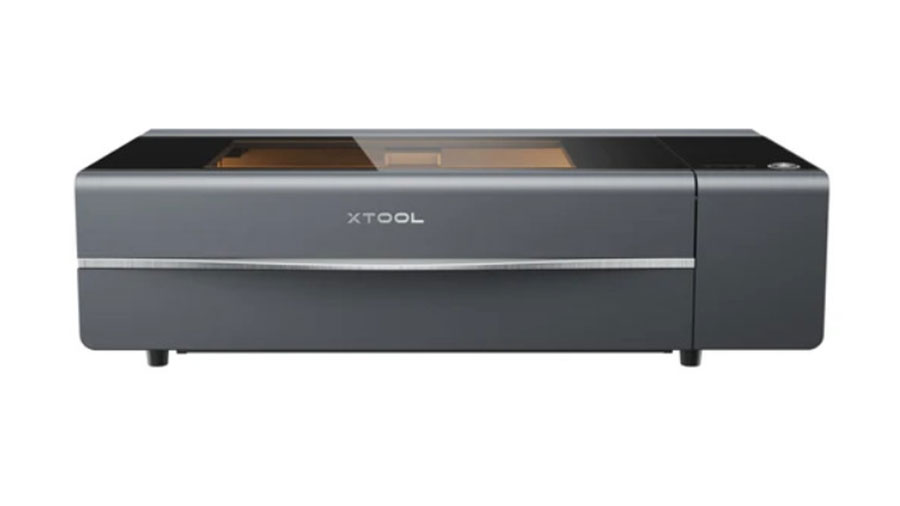 Découpeur laser CO2 de bureau polyvalent et intelligent 55 W P2S xTool noir Découpeur laser CO2 de bureau polyvalent et intelligent 55 W P2S xTool noir