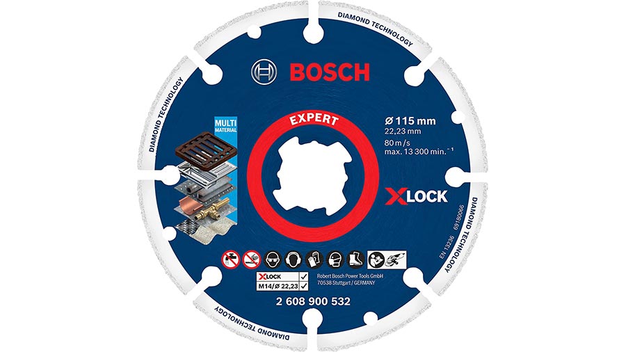 disque à tronçonner 115 mm EXPERT Diamond Metal Wheel 2608900532 Bosch