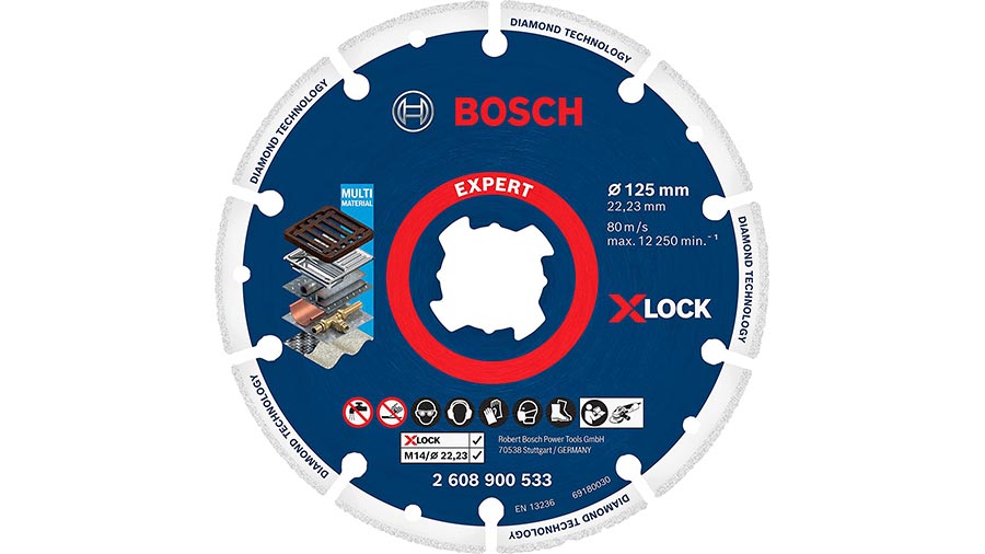 disque à tronçonner 125 mm EXPERT Diamond Metal Wheel 2608900533 Bosch