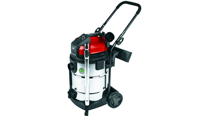 Aspirateur Eau Et Poussière Einhell 1500W - Réservoir Acier Inox 20L - Fonction Soufflerie - 4 Roulettes