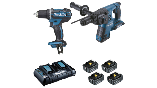 Ensemble de 2 machines Makita DLX2138PTJ