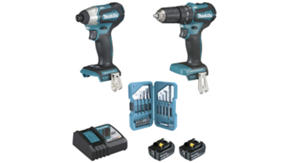 Ensemble de 2 machines Makita DLX2221TJ2