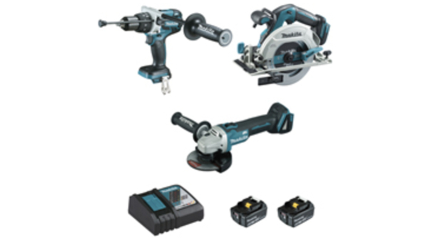 Ensemble de 3 machines Makita DLX3095PTJ