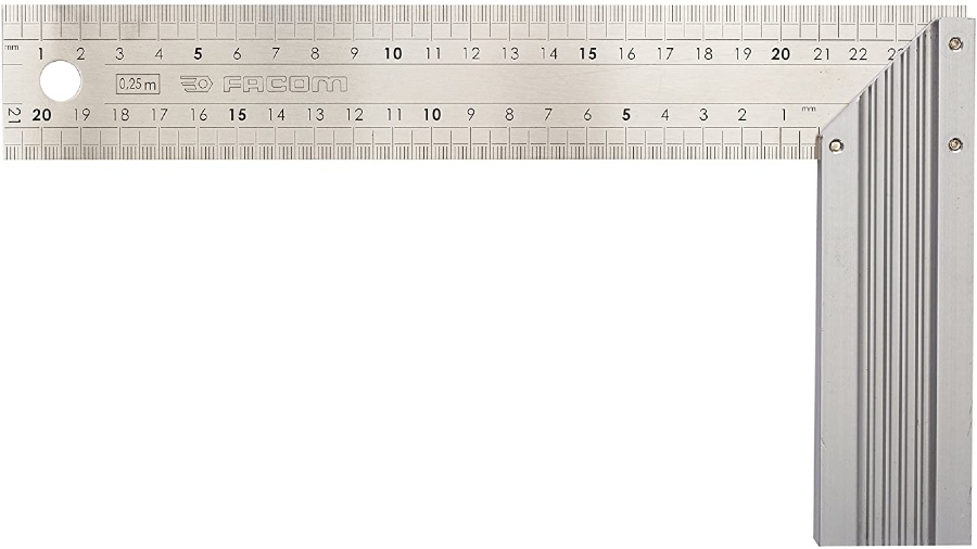 Equerre droite et d'onglet Facom SN.1223.02 Equerre droite et d'onglet Facom SN.1223.02