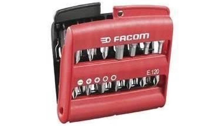 Etui 28 embouts + Porte embouts Facom E.120PG Etui 28 embouts + Porte embouts Facom E.120PG