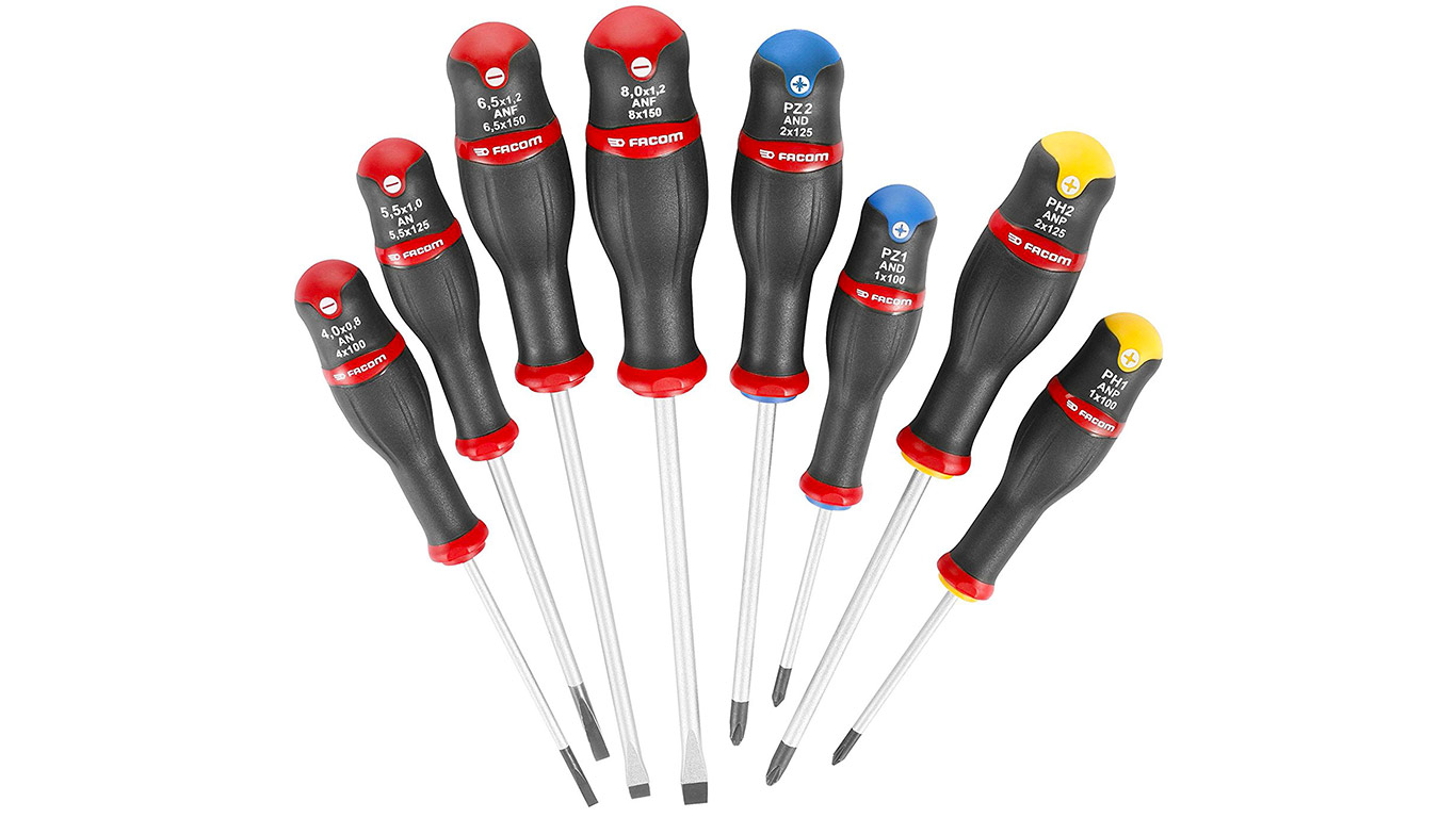 Facom AN.J8PB Jeu de 8 tournevis Protwist Facom AN.J8PB Jeu de 8 tournevis Protwist