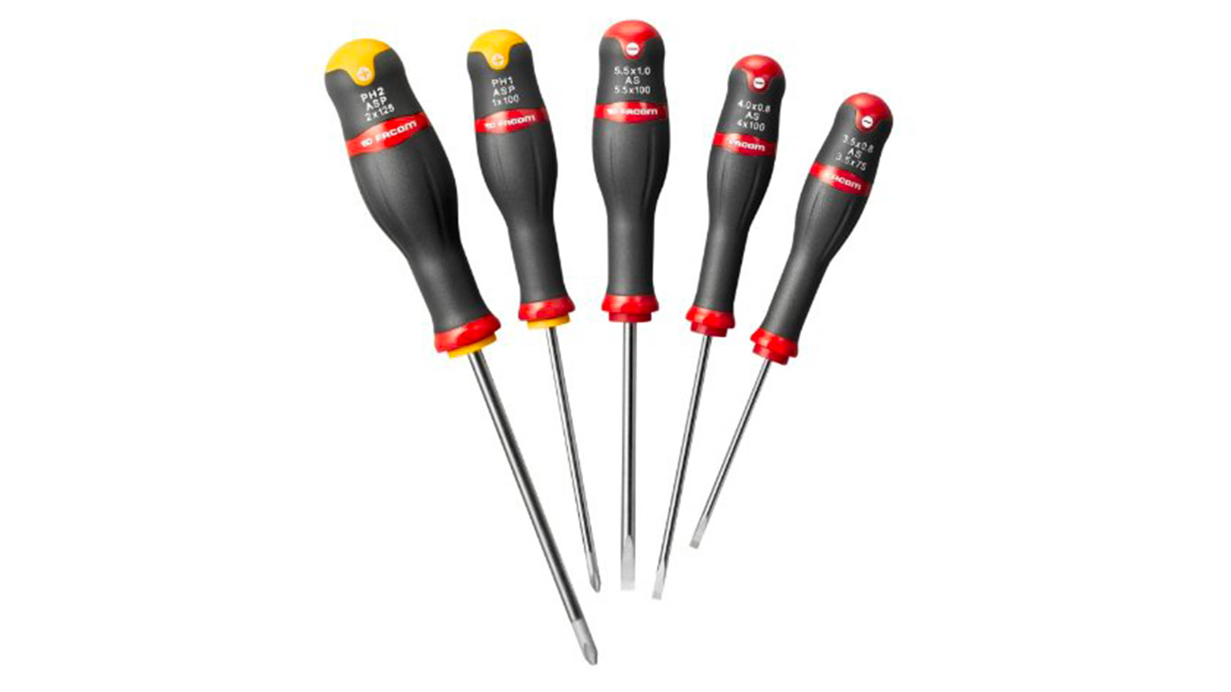 Facom AS.5PG Coffret de 5 tournevis protwist Facom AS.5PG Coffret de 5 tournevis protwist